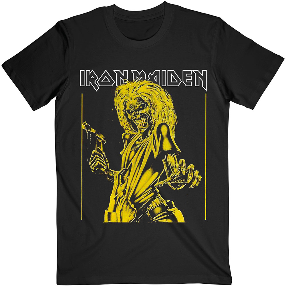 IRON MAIDEN / Yellow Killers T-SHIRT (L)