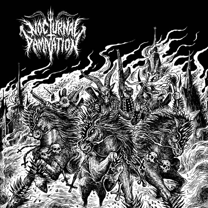 NOCTURNAL DAMNATION / Nuclear Masscare Of GoatKommand