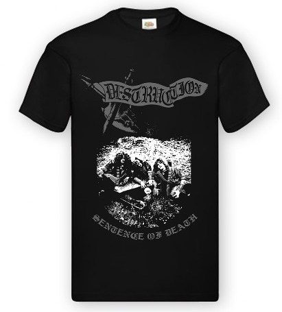 DESTRUCTION / Scentence of Death US cover T-shirt (M)