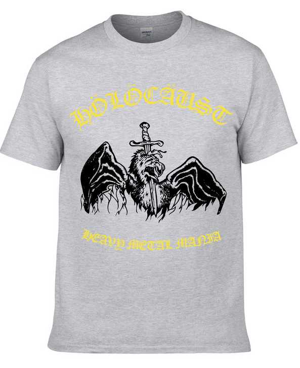 HOLOCAUST / Heavy Metal Mania T-shirt (XL) Grey
