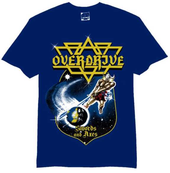 OVERDRIVE / Swords and Axes T-SHIRT (M)
