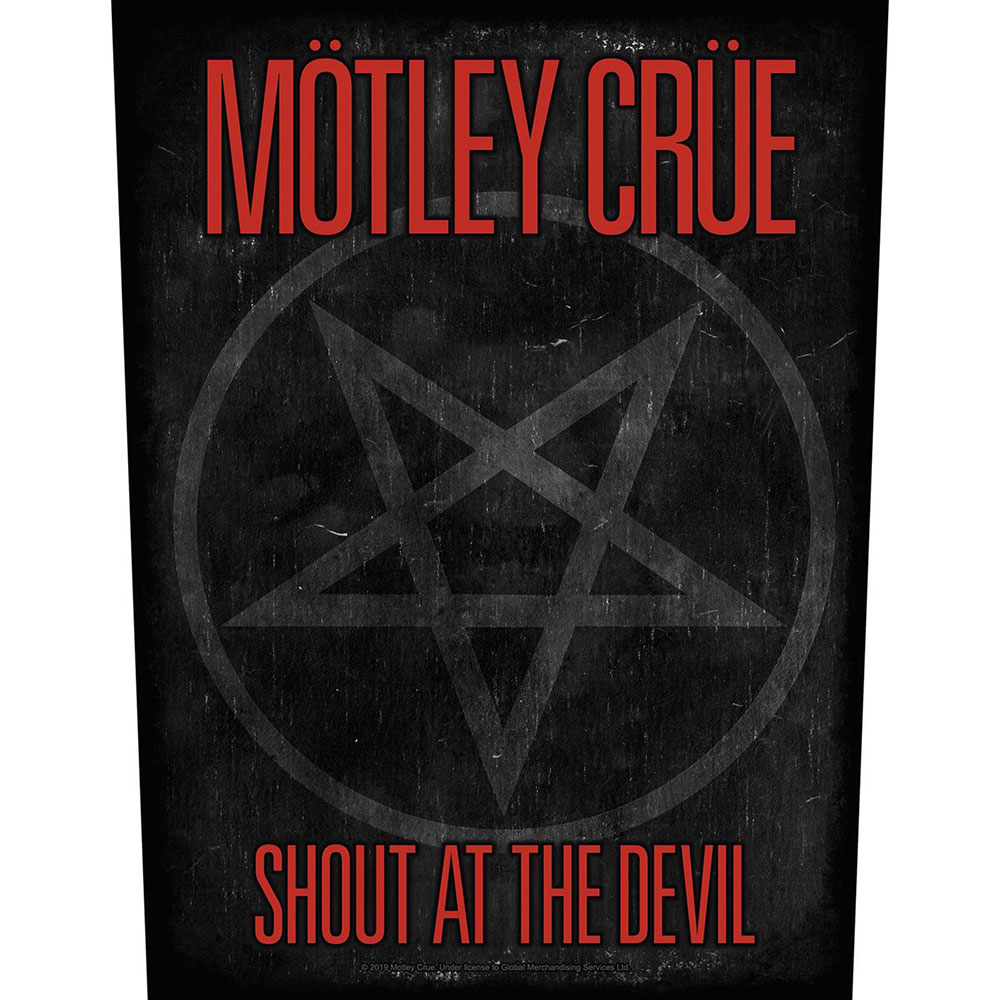 MOTLEY CRUE / Shout at the Devil Pentagram (BP)