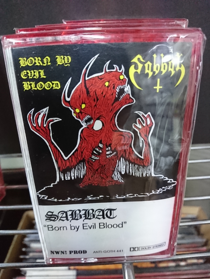 SABBAT / Born by Evil Blood - 2nd EP (TAPE)