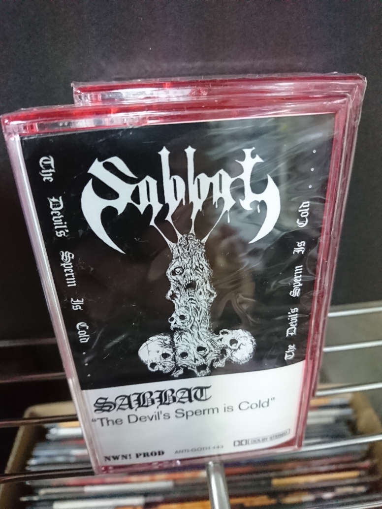 SABBAT / The Devil's Sperm is Cold -4th EP (TAPE)