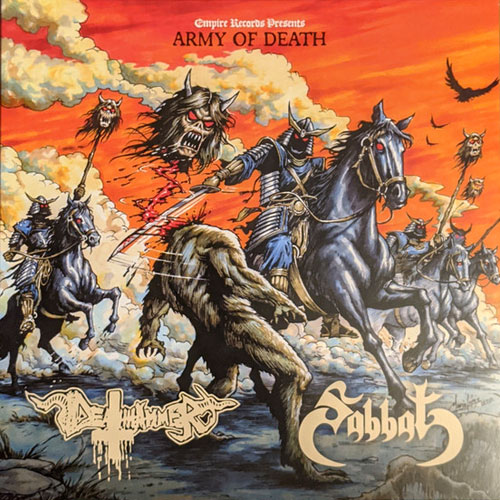 SABBAT / DEATHHAMMER / Army of Death (split/LP)