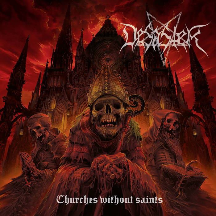 DESASTER / Churches without Saints (digi) NEW !!