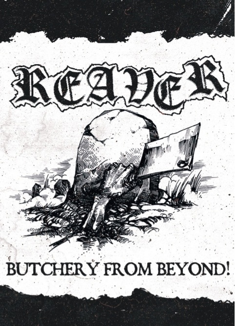 REAVER / Butchery from Beyond! (TAPE) 缶バッヂ/ステッカー付き