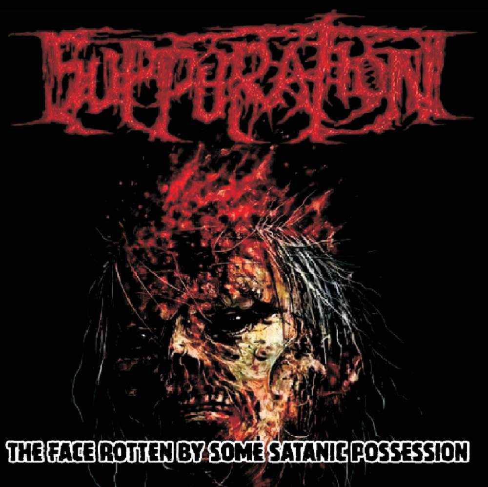 SUPPURATION / The Face Rotten by Some Satanic Possession (中古）