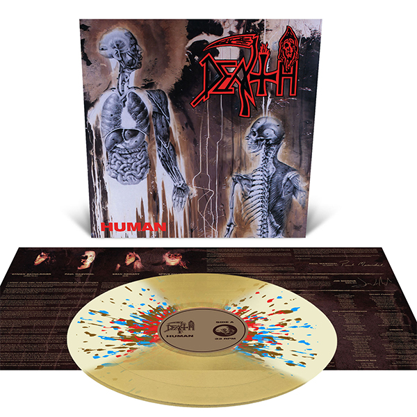 DEATH / Human (Gold White  Splatter LP) 