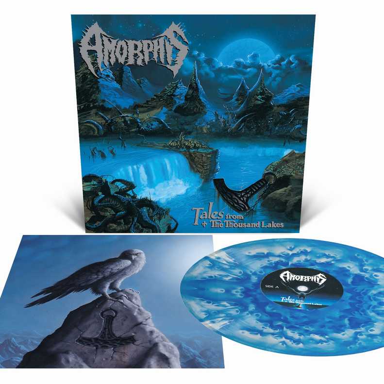 AMORPHIS / Tales From The Thousand  (Blue White Splatter LP)  
