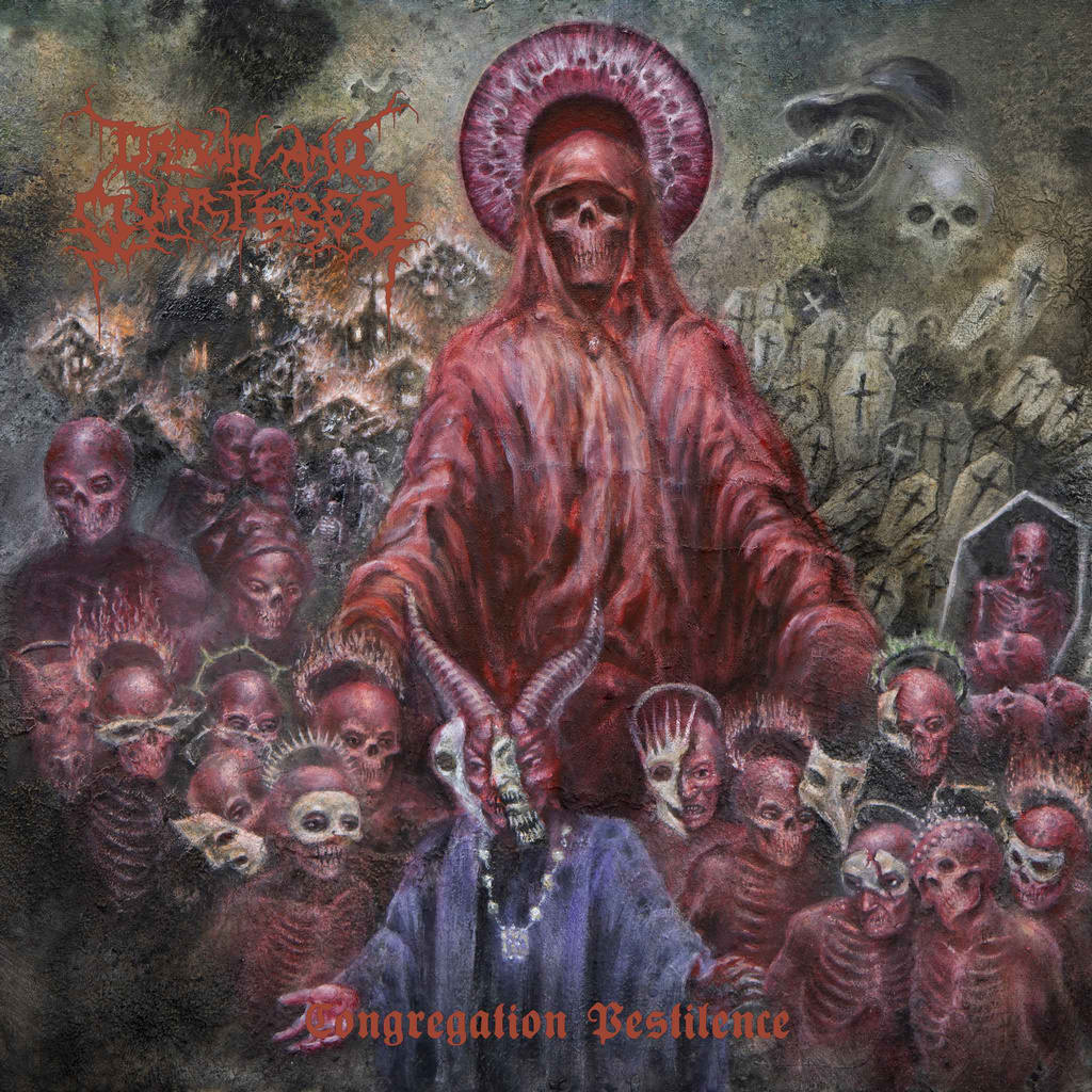 DRAWN AND QUARTERED / Congregation Pestilence (NEW！！）