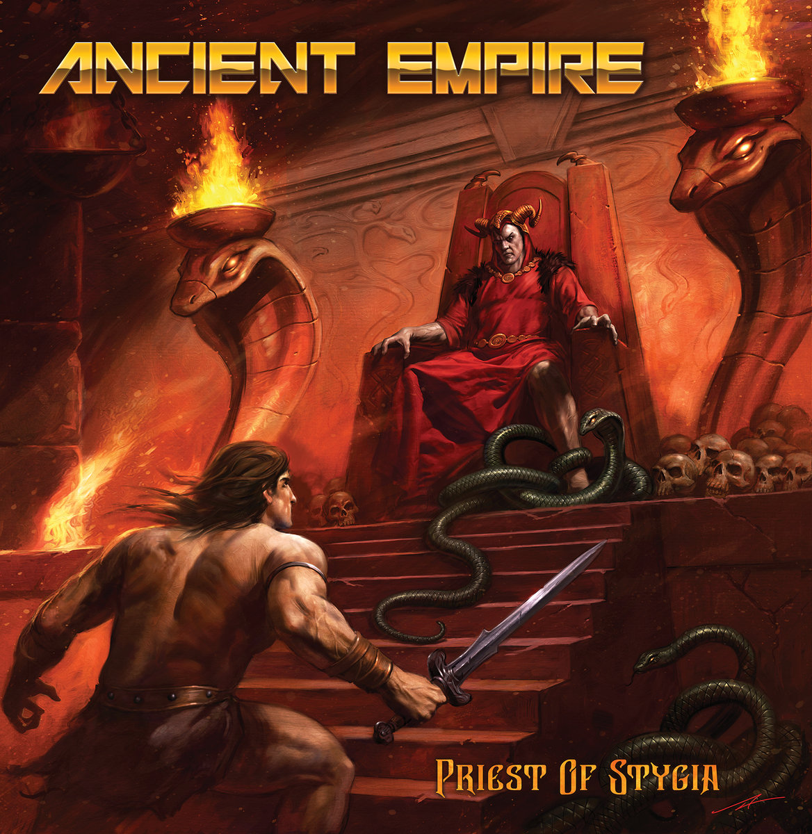ANCIENT EMPIRE / Priest of Stygia (NEW！！6th！)