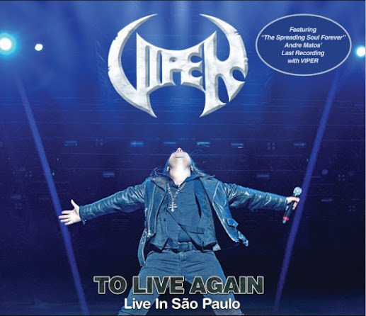 VIPER / To Live Again - Live in São Paulo (slip/2021 reissue)