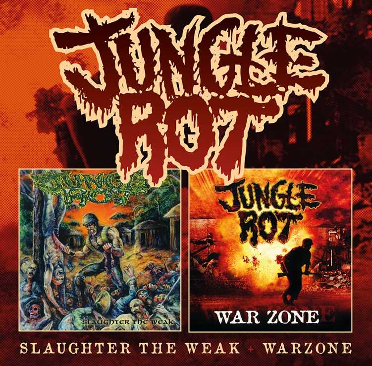 JUNGLE ROT / Slaughter the Weak + Warzone (2CD)