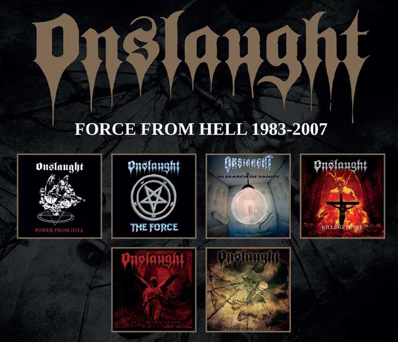 ONSLAUGHT / Force from Hell 1983-2007 (6CD)
