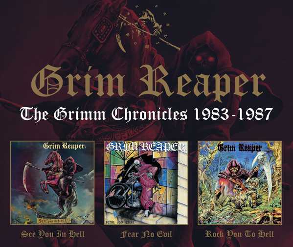 GRIM REAPER / The Grimm Chronicles 1983-1987 (3CD)