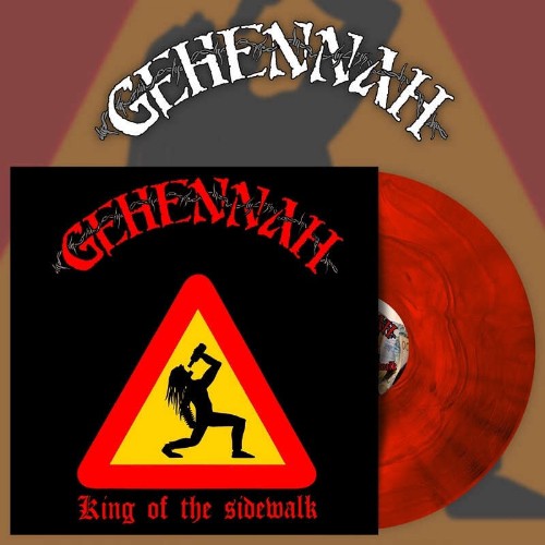 GEHENNAH / King of the Sidewalk (LP/Red Vinyl)