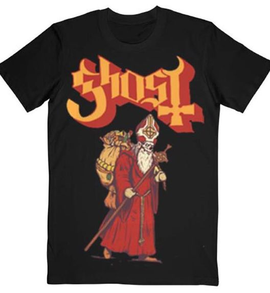 GHOST / Papa Noel Santa T-SHRIT (L)