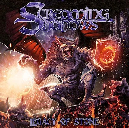 SCREAMING SHADOWS / Legacy of Stone (NEW！現タイパンのG.、会心の5th！)