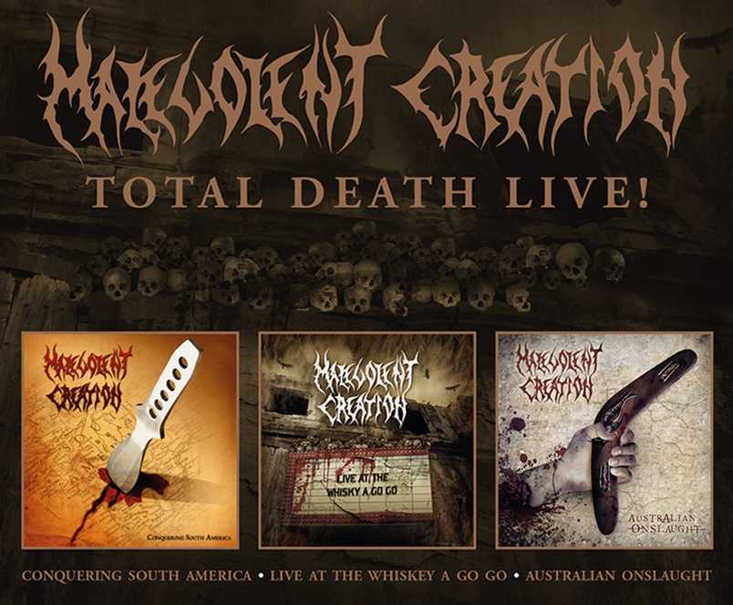 MALEVOLENT CREATION / Total Death Live (3CD)