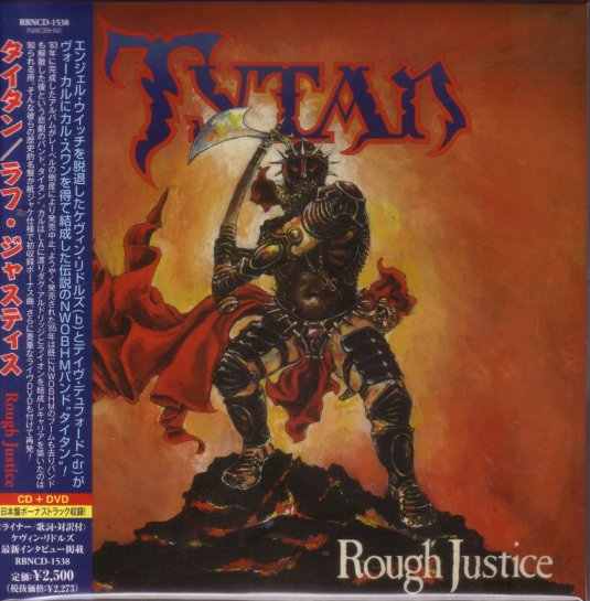 TYTAN / Rough Justice (国内盤・紙ジャケ/CD+DVD）