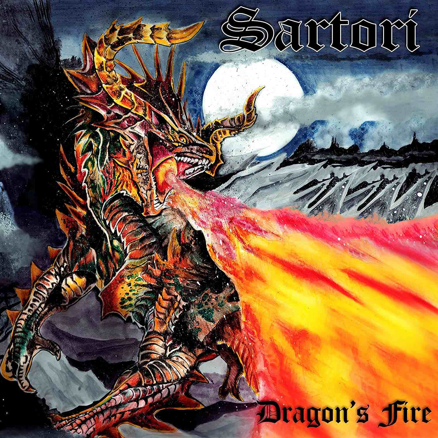 SARTORI / Dragon's Fire (CEREBUSのVo、様式美パワーメタル新星！）2次入荷分