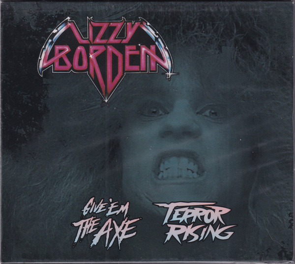 LIZZY BORDEN / Terror Rising + Give 'Em The Axe (2021 reissue/Slip)