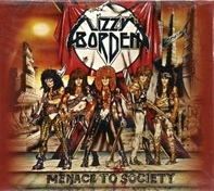 LIZZY BORDEN / Menace To Society +4 (2021 reissue/Slip)