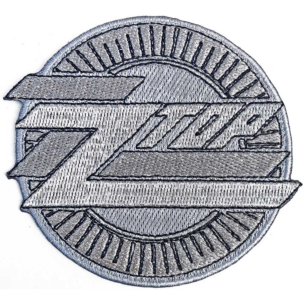 ZZ TOP / silver log circle shaped (SP)