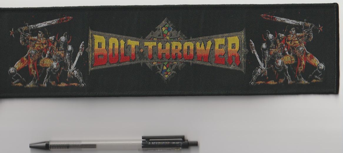 BOLT THROWER / War Master BIG Strip Patch
