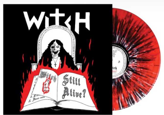 WITCH / Still Alive? Vinyl LP (Red With Black & White Splatter)