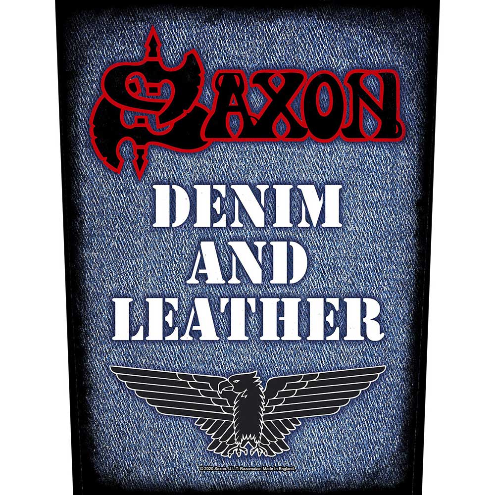 Livro - Denim and Leather: Os 10 Primeiros Anos do Saxon