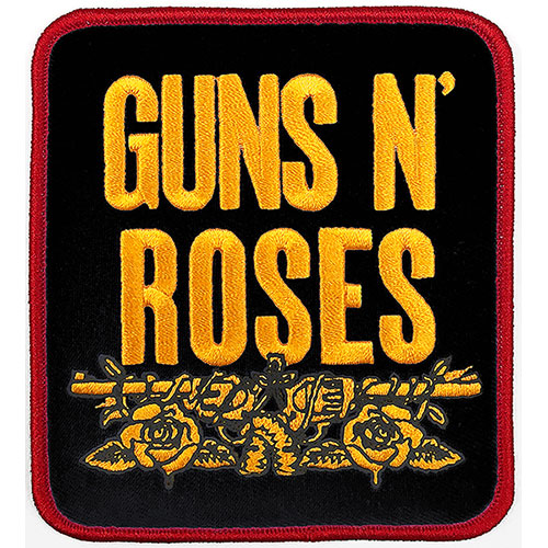 GUNS N' ROSES / logo red border (SP)