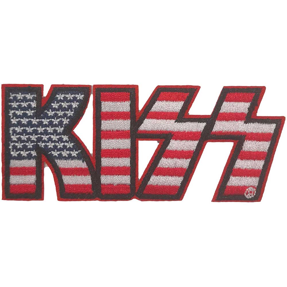KISS / Logo USA SHAPED (SP)