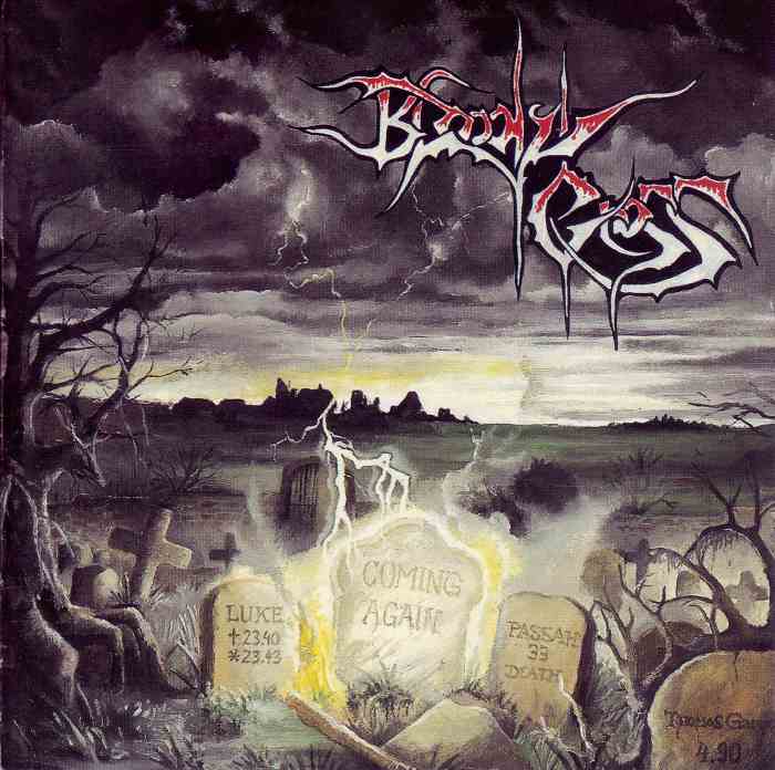 BLOODY CROSS / Coming Again (1990) (collectors CD)