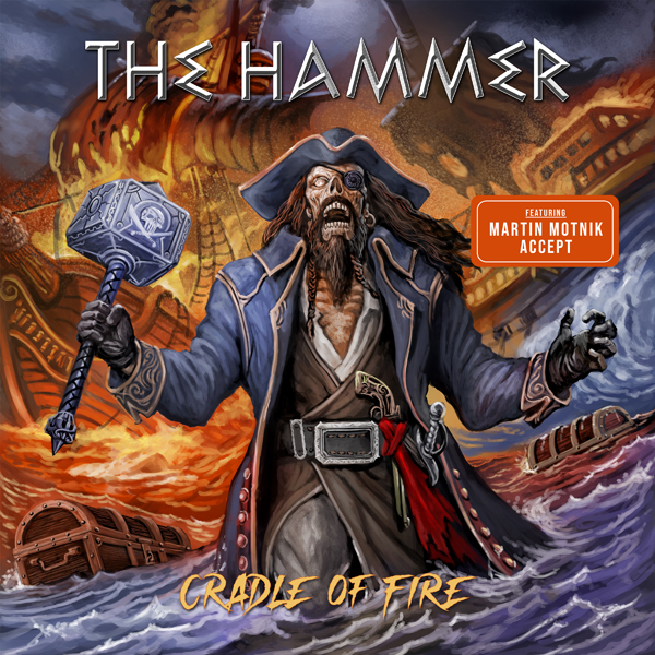 THE HAMMER / Cradle of Fire (digi) ̃W[}^Ƀfr[I