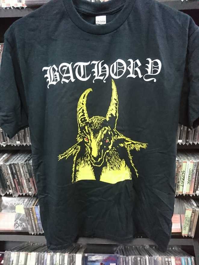 BATHORY / Yellow Goat T-SHIRT 