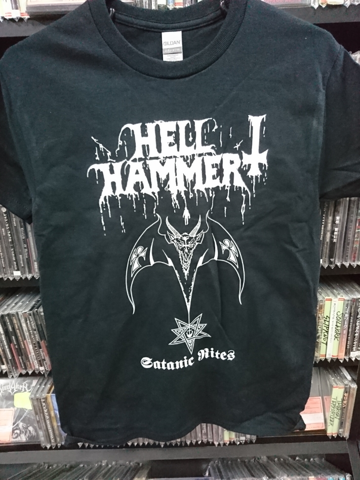 HELLHAMMER / Satanic Rites@T-SHIRT 