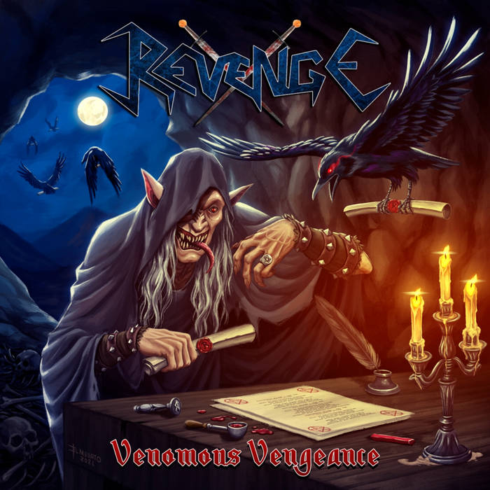 REVENGE (Colombia) / Venomous Vengeance (slip) (NEW !!)