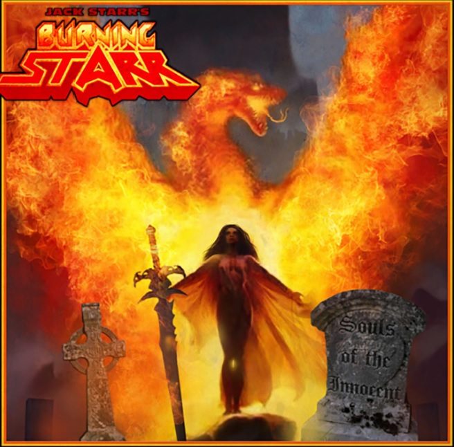 JACK STARR'S BURNING STARR / Souls Of The Innocent (NEW!! HITTEN/COBRA SPELL̃AbNXj