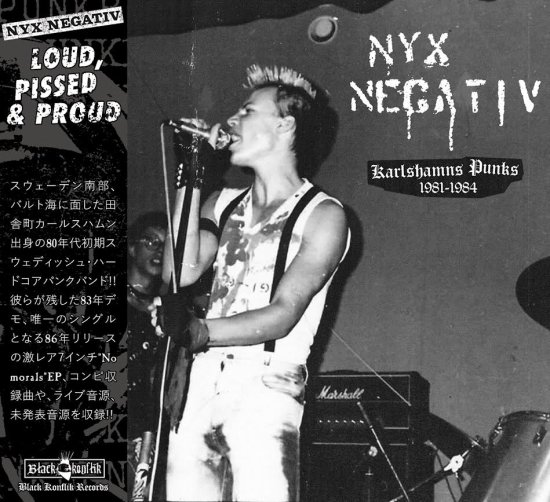 NYX NEGATIV / Kalrshamns Punks 1981-1984