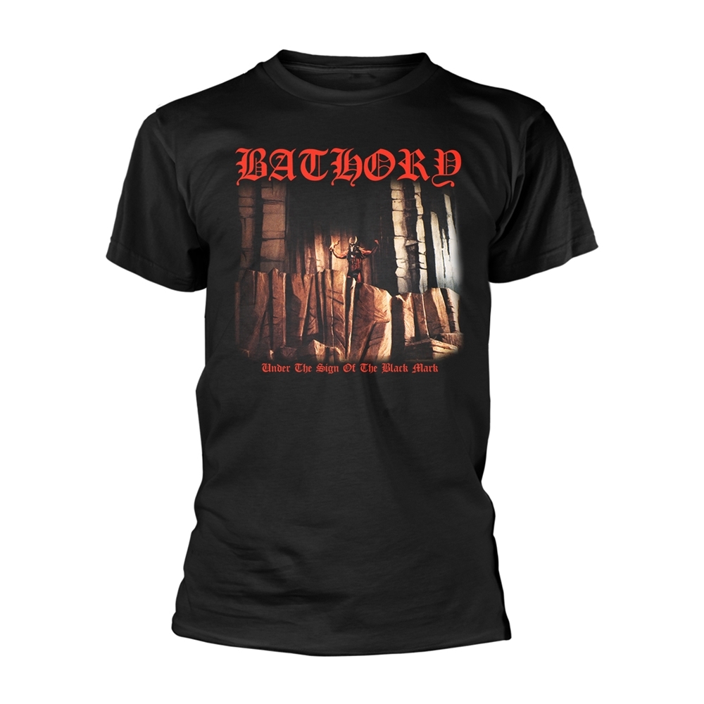 BATHORY / Under the Sign of Black Mark T-SHIRT (M)