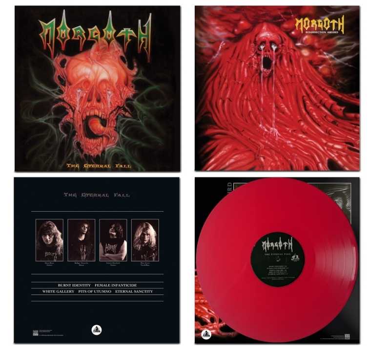 MORGOTH / Eternal Fall+ Resurrection Absurd (LP/Red vinyl)
