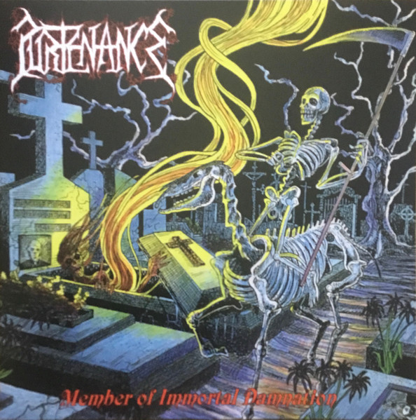 PURTENANCE / Member of Immortal Damnation (Cyan vinyl/LP)