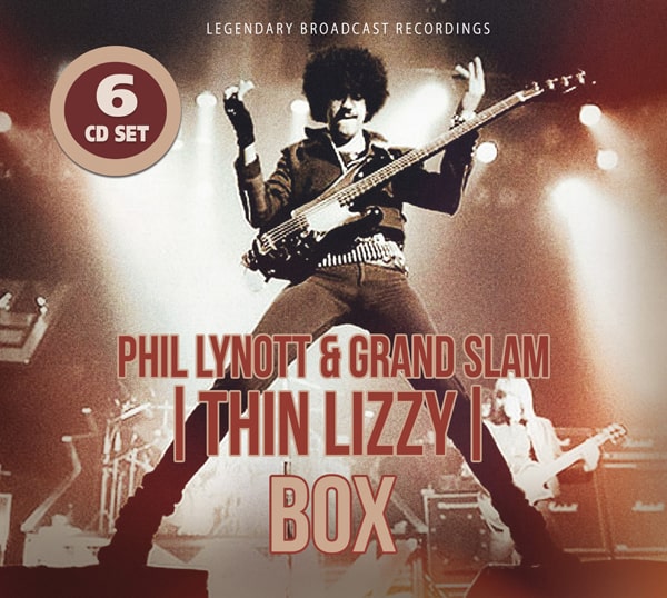 PHIL LYNOTT & GRAND SLAMCTHIN LIZZY / BOX - Legendary Broadcast Recordings (6CD/paper-digi)