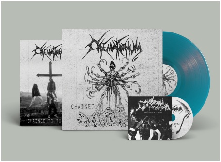 CREMATORIUM / Chained to torment (LP+CD)(Diehard Blue/Green vinyl)