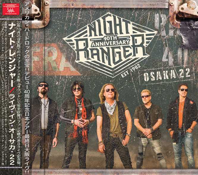 NIGHT RANGER - OSAKA 22 (2CDR)