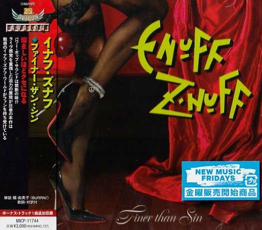 ENUFF Z'NUFF / Finer Than Sin (国内盤）