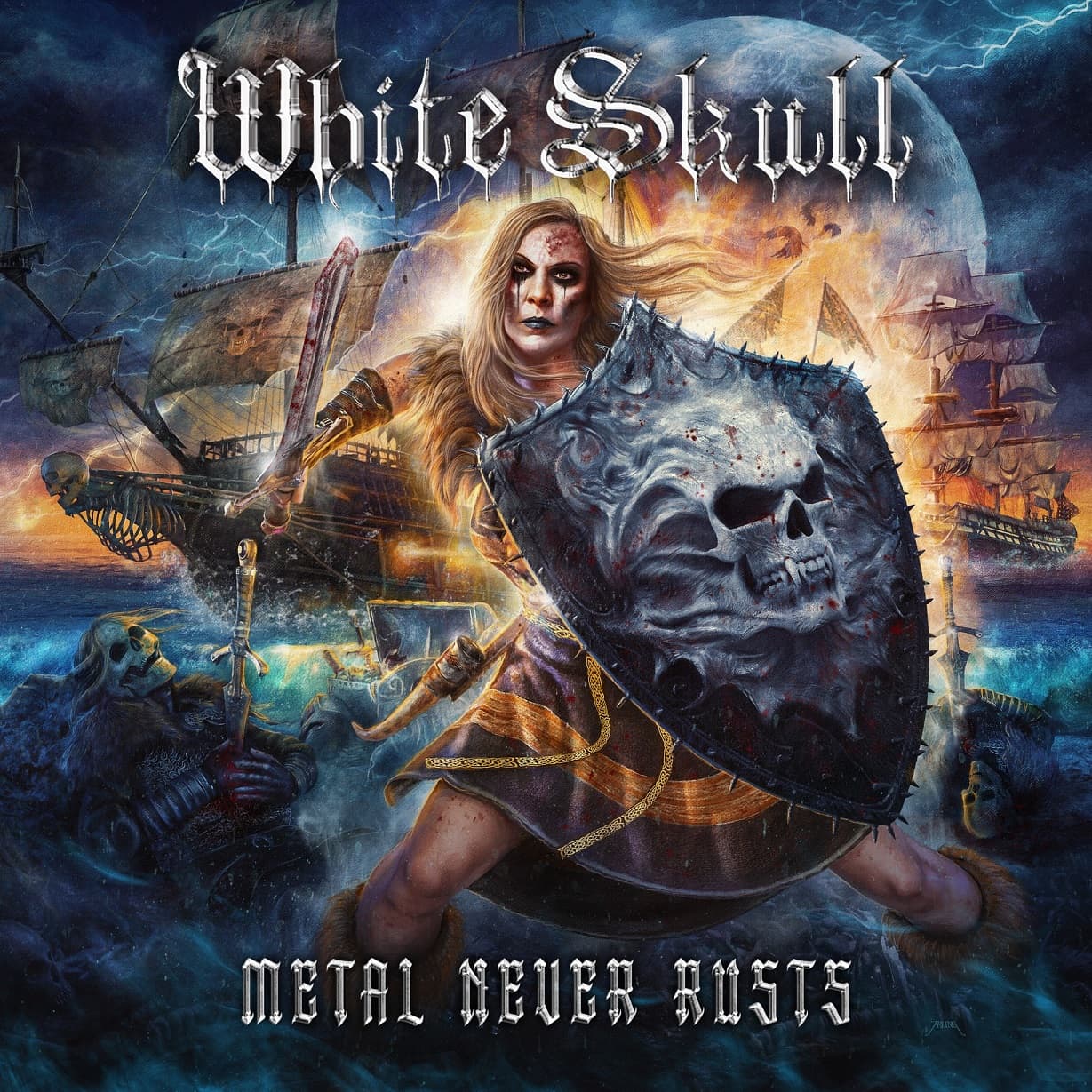 WHITE SKULL / Metal Never Rusts (digi) NEW !