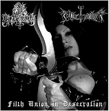 ANAL BLASPHEMY/BLOODHAMMER / Filth Union in Desecration (Split 7